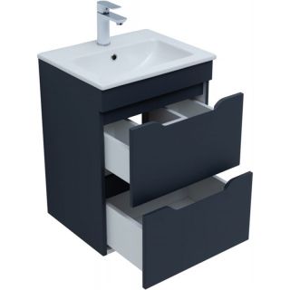 Тумба под раковину Aquanet Практика 330456 50 см маренго