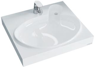 Раковина над стиральной машиной СанТа Сатурн 900126 60см белый