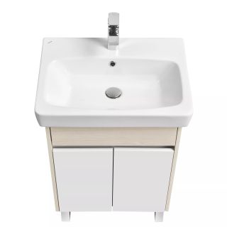 Тумба под раковину Акватон Верди 60см белый/ясень фабрик 1A207701VDAV0