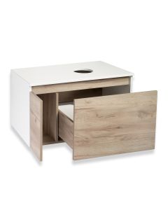 Тумба под раковину Runo крафт дуб Бари 80 (00-00001375)