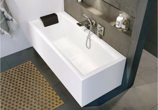 Акриловая ванна Riho Still Square Plug and Play B100031005 L 170х75см белый