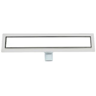 Душевой трап ALMAes Laguna LG110WH 110см белое стекло