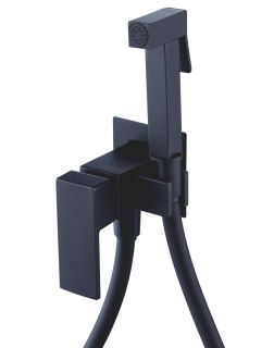 Гигиенический душ со смесителем Splenka S98.52.06 чёрный