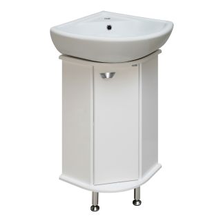 Тумба под раковину Runo угловая (под умывальник Элегия ) Браво 40 (00000000947)