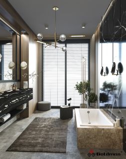 Ванна чугунная Goldman Elite ET17075 170x75см с ножками