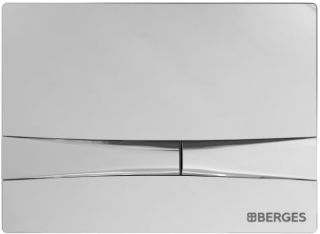 Комплект Berges 4в1 047253: инсталляция NOVUM525 кнопка F3 хром глянец унитаз EGO Rimless сиденье Toma Slim SO