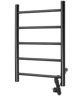 Полотенцесушитель электрический Domoterm Аврора DMT 109-5 50x71 EK R чёрный