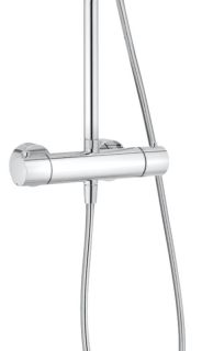 Душевая стойка Kludi Logo Dual shower system с термостатом хром 6809505-00