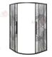 Душевой уголок AvaCan HB 120x120 см чёрный