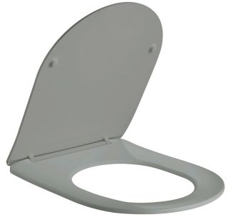 Крышка-сиденье Sintesi SIN-CT-151GM дюропласт микролифт серый матовый