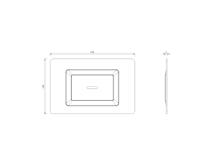 Мыльница для полки Boheme Space 10966-MG-SOAP золото матовое