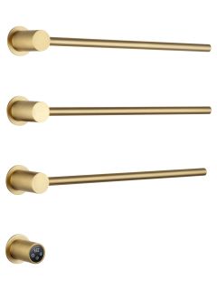 Полотенцесушитель электрический встраиваемый Wonzon & Woghand Hamburg WW-AL313-BG 46x57 см с внутренней частью брашированное золото