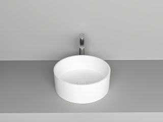 Накладная раковина NT Bagno Amaro NT412 40см белый матовый