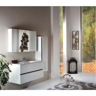 Пенал Armadi Art Vallessi 120см белый 836-W