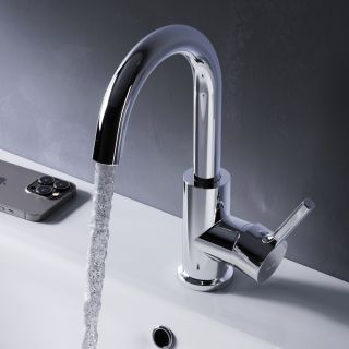 Смеситель для раковины AM.PM Func F85B02700 хром