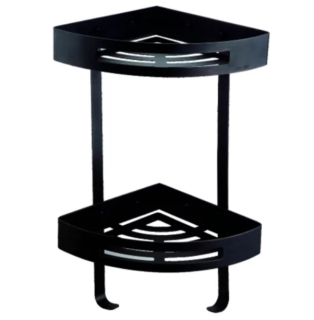 Полка AZARIO ALTRE AZ-160-2B угловая двухэтажная