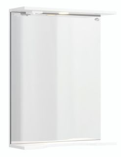 Зеркало с подсветкой Onika Коралл 205501 55см белый