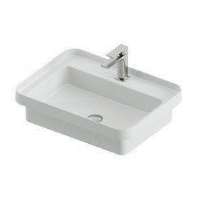 Раковина ArtCeram FUORI SCALA TFL034 01 00 белая 60 см