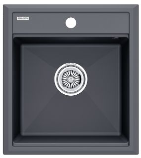 Мойка кухонная Paulmark Stepia PM114651-AN антрацит