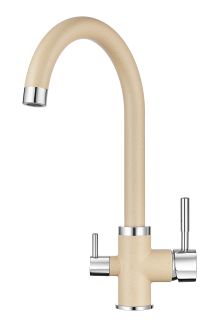 Смеситель Granula для кухни GR-2168 песок