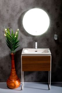 Тумба под раковину Armadi Art Vallessi 60см дуб тёмный 837-060-D