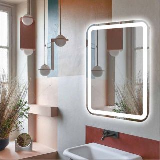 Зеркало Silver Mirrors Malta Neo-3 55см белый LED-00002403