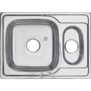 Мойка 6950S U Melana 0,6/160 хром с сифоном (227S t *10)