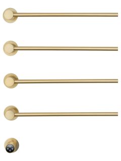 Полотенцесушитель электрический встраиваемый Wonzon & Woghand M?nchen WW-A354-BG 52x70 см с внутренней частью брашированное золото