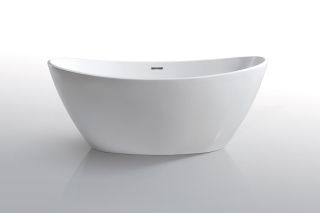 Акриловая ванна VagnerPlast Lorna KRBV167LOR7X-64 167x79см белый