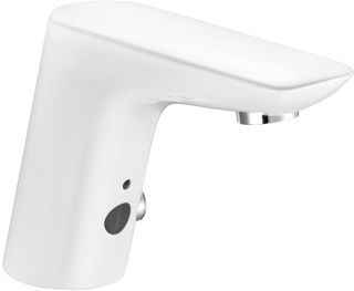 Электронный смеситель для раковины Kludi Balance белый 5210091