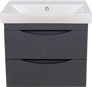 Тумба под раковину Bellezza Санриса 60см серебро 00000010183