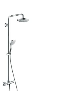 Душевая стойка Hansgrohe Croma Select E 180 2 Jet Showerpipe 27256400 с термостатом