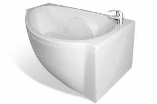 Ванна из литьевого мрамора Эстет Gracia silk ФР-00014530 П 170x94см белый матовый