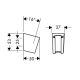Держатель ручного душа Hansgrohe Porter S 28331140