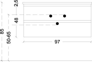 Тумба под раковину Armadi Art Capolda 100см белый + белая ручка 849-100-W
