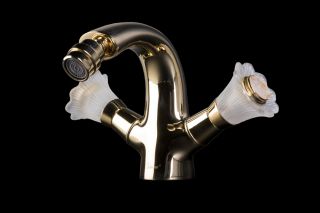 Смеситель для биде Boheme Camelia бронза 296-Camelia