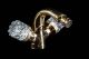 Смеситель для биде Boheme Crystal золото 296-CRST