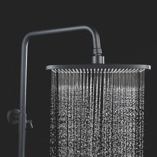 Душевая стойка Shevanik S4136H чёрный