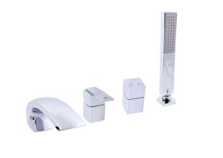 Смеситель на борт ванны Rav Slezak Loira LR572.5P хром