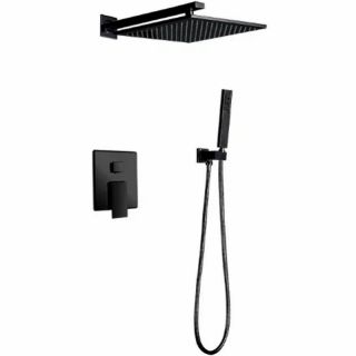Душевой комплект ALMAes Leine TVZ-0810 чёрный