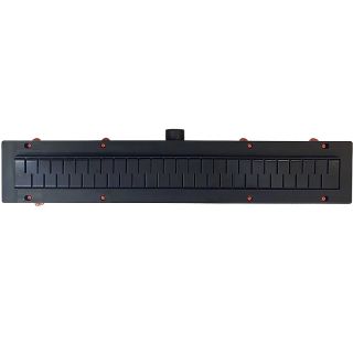 Душевой лоток Veconi Medium Black 350 V350MB с Черной матовой решеткой