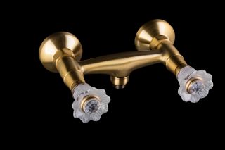 Смеситель для душа Boheme Camelia золото 314-Camelia