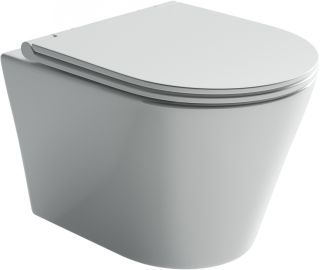 Подвесной унитаз Ceramica Nova Forma CN3011 безободковый белый