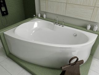 Акриловая ванна Relisan Zoya 150x95 L Гл000001462 без гидромассажа