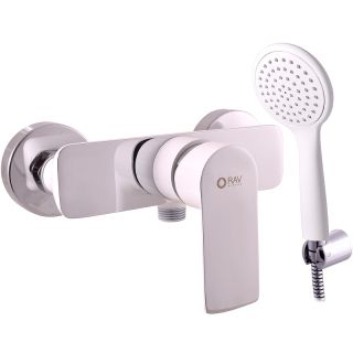 Смеситель для душа Rav Slezak Vltava VT481.5/1CB Белый глянец Хром