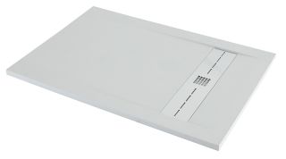 Душевой поддон Allen Brau Infinity 160x90 8.21007-21 Белый камень