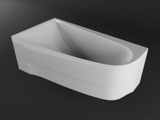 Акриловая ванна Vayer Boomerang 150x90 L Гл000010850 без гидромассажа