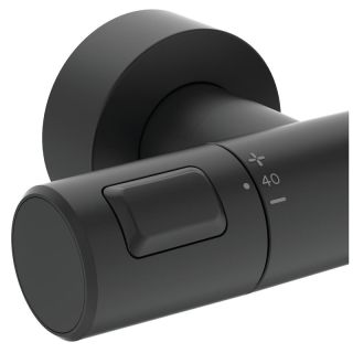 Душевая стойка Ideal Standard Ceratherm T25 с термостатом чёрный матовый BC748XG