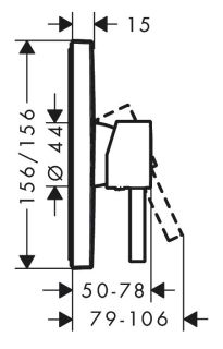 Смеситель для душа Hansgrohe Finoris 76615670