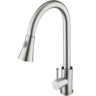 Смеситель для кухни Orange Steel M99-120st Сталь